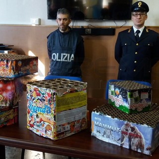 Ventimiglia: spettacolo pirotecnico per il compleanno della mamma, la polizia dispone il ritiro del porto d’armi