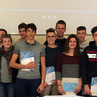 Per la consegna dei diplomi, pomeriggio di festa alla Scuola forestale di Ormea