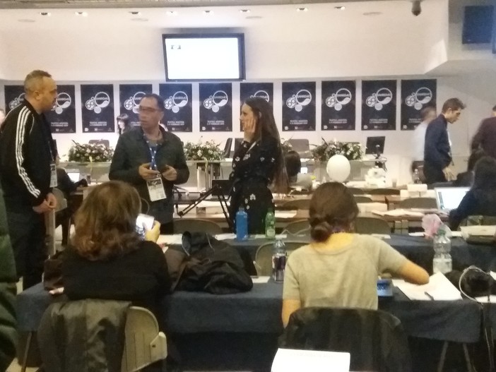 #Sanremo2019: le conferenze stampa di venerdì febbraio al Palafiori #Sanremo2019: le conferenze stampa di venerdì febbraio al Palafiori
