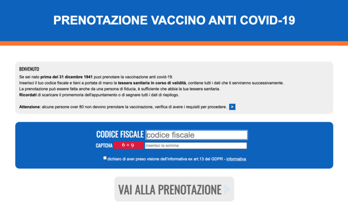 Campagna di vaccinazione Covid in Liguria: oltre 30mila prenotazioni nel primo giorno