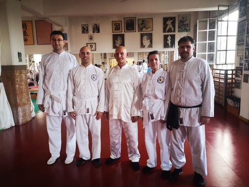 Gli allievi della scuola Kung fu di Camporosso brillano agli esami di passaggio a Milano Gli allievi della scuola Kung fu di Camporosso brillano agli esami di passaggio a Milano