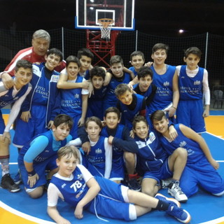 Pallacanestro: nel Campionato Under 13, vittoria del Sea Basket Sanremo sul BK Imperia 64-40