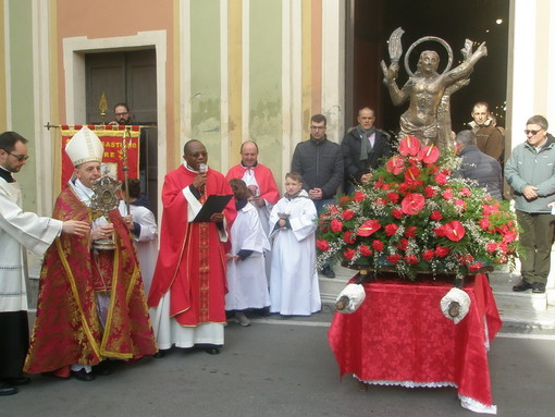 Sanremo: festa a Coldirodi per il Patrono San Sebastiano con il Vescovo Suetta