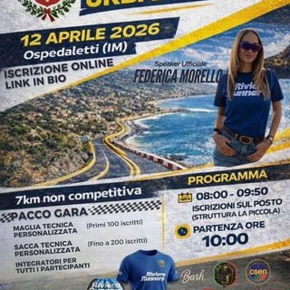 Ospedaletti, weekend di eventi tra cultura, sport e libri: dalla conferenza sul Moscatello di Taggia alla “Storical Urban Run” Ospedaletti, weekend di eventi tra cultura, sport e libri: dalla conferenza sul Moscatello di Taggia alla “Storical Urban Run”