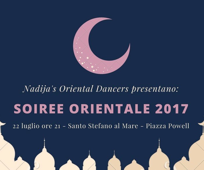 Santo Stefano al Mare: sabato le Nadija's Oriental Dancers sul palco di piazza Baden Powell