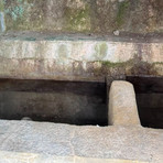 La fontana sorgente Italo del Colle Melosa a 1650 metri: completamente asciutta La fontana sorgente Italo del Colle Melosa a 1650 metri: completamente asciutta