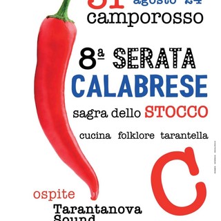 Sagra dello stocco, a Camporosso torna la serata calabrese (Foto)