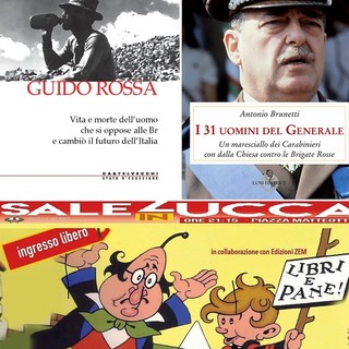 Riva Ligure: la giornalista Donatella Alfonso e il Maresciallo Antonio Brunetti protagonisti per la rassegna Sale in Zucca Riva Ligure: la giornalista Donatella Alfonso e il Maresciallo Antonio Brunetti protagonisti per la rassegna Sale in Zucca
