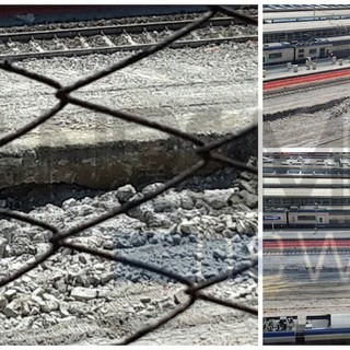 Ventimiglia: presunti reperti archeologici trovati e ricoperti nell'area cantiere della stazione