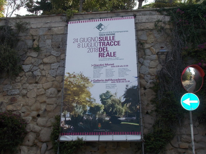 Bordighera: inaugurata ieri pomeriggio ai Giardini Monet, Mostra di Arte Contemporanea dell'Accademia 'Balbo'