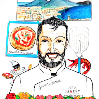 Giovanni Senese visto da Tiziano Riverso