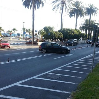 Sanremo: sempre presenti i 'furbetti' della svolta vietata all’ex stazione ferroviaria