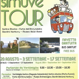 Ventimiglia: da domenica via al nuovo servizio di trasporto turistico 'Simuve Tour&quot;