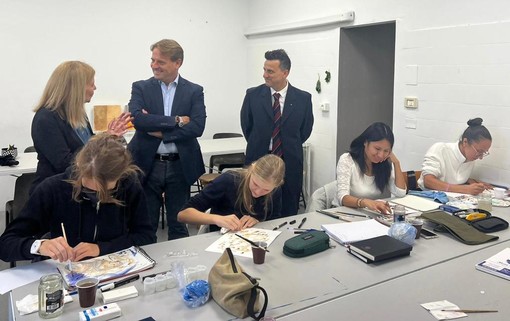 Sanremo: l’Assessore Scajola a cerimonia di inaugurazione del nuovo anno dell’Accademia delle Belle Arti