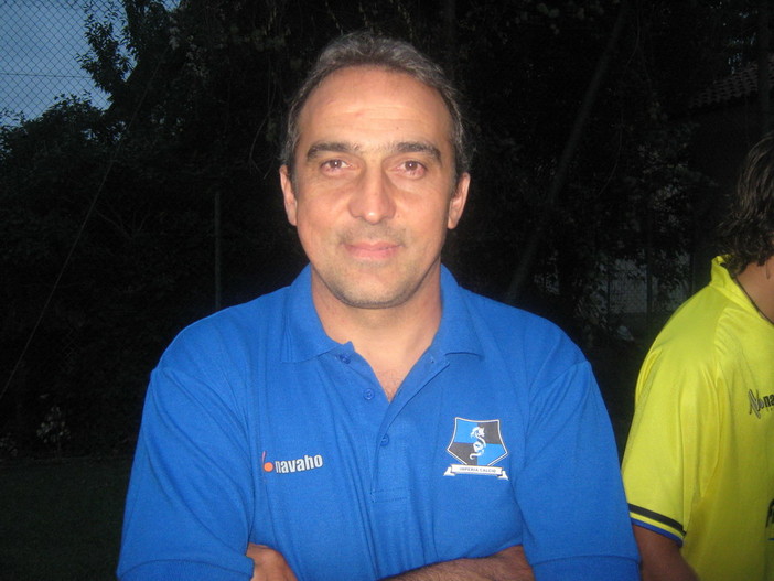 Il trainer neroazzurro Sergio Soncin