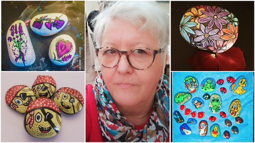 Dipinge sassi e li lascia nei parchi giochi: la storia di Vera Boeri "Volevo regalare qualcosa alla comunità" Dipinge sassi e li lascia nei parchi giochi: la storia di Vera Boeri "Volevo regalare qualcosa alla comunità"