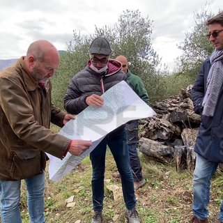 (Una foto durante il sopralluogo del 17 novembre 2021)