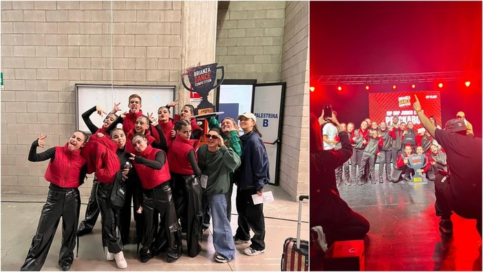 Peekaboo e M.A.P. Project di Vallecrosia vincono al Brianza Dance Competition (Foto)