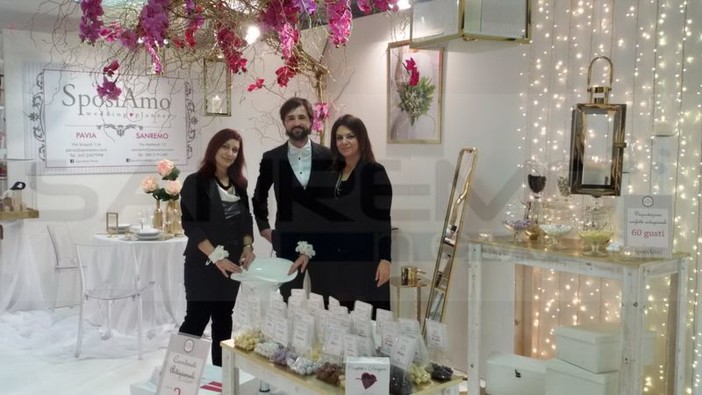 Il wedding planner 'SposiAmo' presenta la nuova sede di Sanremo al 'Salone degli Sposi', visitabile oggi e domani al Palafiori