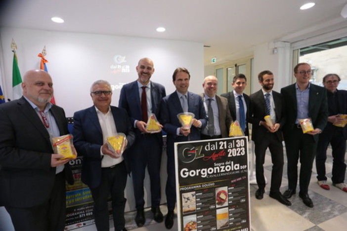 A Torino la presentazione della Sagra del Gorgonzola di Cavallermaggiore (Foto e Video)