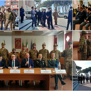 Migranti a Ventimiglia, scatta l'operazione &quot;Strade Sicure&quot;: 15 militari dell'esercito per la vigilanza fissa (Foto e video)