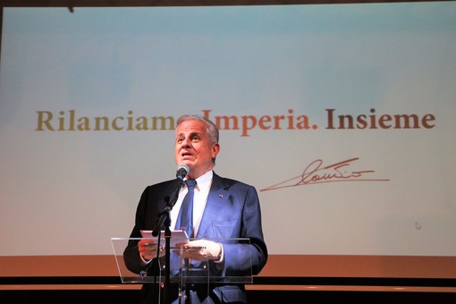 Elezioni comunali a Imperia: i consiglieri comunali di Forza Italia Erminio Annoni e Luca Falciola si schierano al fianco di Claudio Scajola