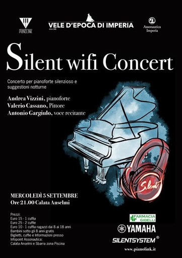 Imperia: il Silent WiFi Concert™ di Andrea Vizzini apre il palinsesto delle Vele d’Epoca Imperia: il Silent WiFi Concert™ di Andrea Vizzini apre il palinsesto delle Vele d’Epoca