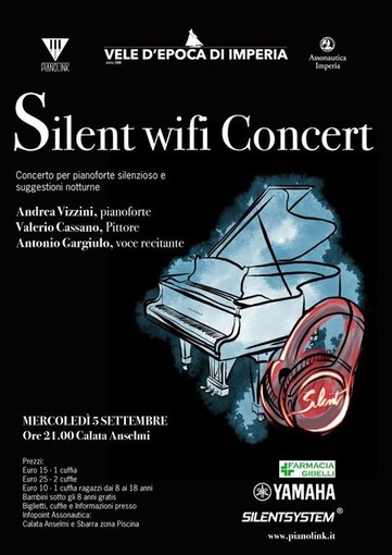 Imperia: il Silent WiFi Concert™ di Andrea Vizzini apre il palinsesto delle Vele d’Epoca