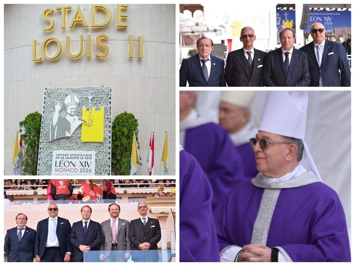 Sindaci, religiosi e fedeli dell'estremo Ponente ligure a Monaco per Papa Leone XIV (Foto)