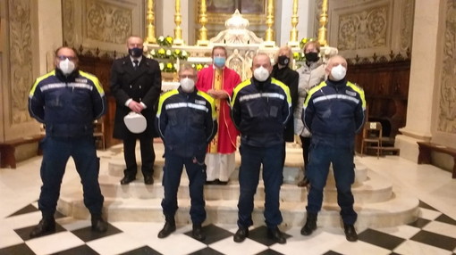 Diano Marina: per la ricorrenza di San Sebastiano, Messa in ricordo degli agenti defunti