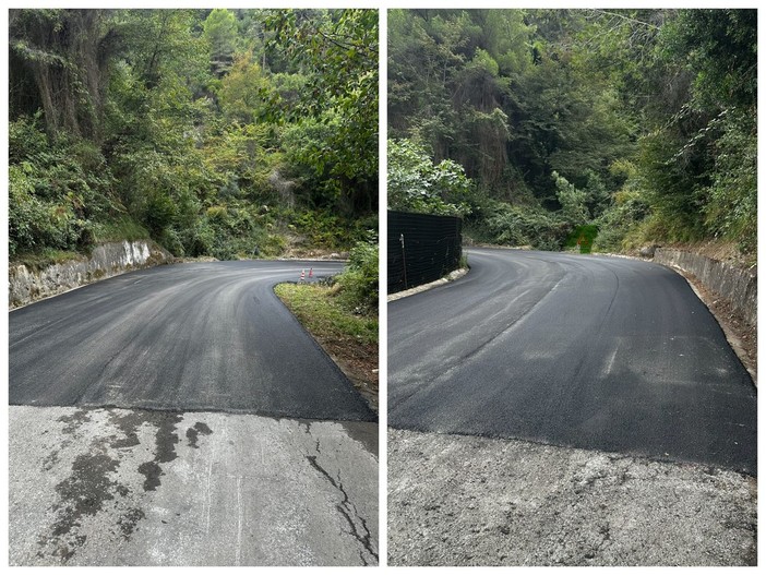 Camporosso, ripristinato l’asfalto in strada degli Olandesi. Morabito: "Segnalazione ascoltata, ora è più sicura" (Foto) Camporosso, ripristinato l’asfalto in strada degli Olandesi. Morabito: "Segnalazione ascoltata, ora è più sicura" (Foto)