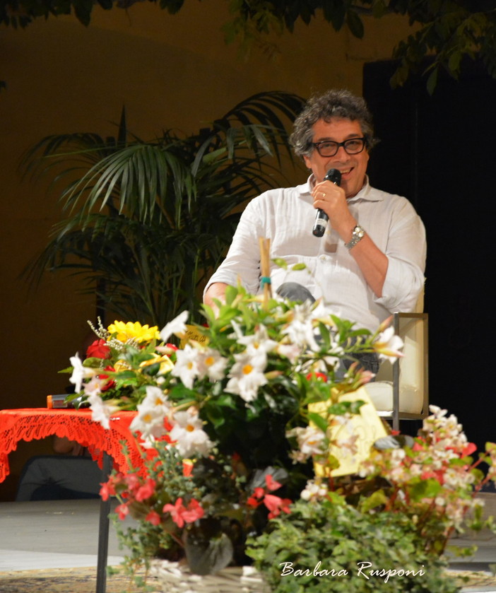 Il vincitore del 74esimo Premio Letterario Strega Sandro Veronesi ospite dell'incontro sul Sagrato dei Corallini di Cervo