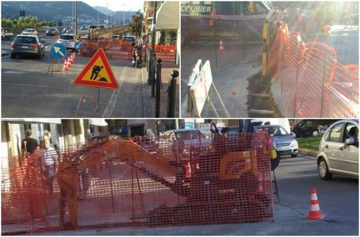 Ventimiglia: avviati i lavori per la realizzazione dello scolmatore di largo Torino, ottimizzerà lo smaltimento delle acque piovane fra via San Secondo e il passaggio a livello (Foto)