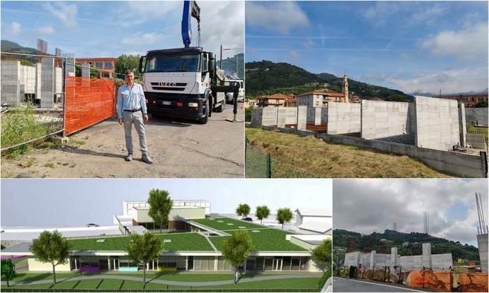 Nuova scuola a Camporosso, ripartono i lavori. Gibelli: "Ospiterà 160 studenti" (Foto e video) Nuova scuola a Camporosso, ripartono i lavori. Gibelli: "Ospiterà 160 studenti" (Foto e video)