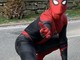 Sanremo: per il Carnevale, Spiderman ha salutato i bimbi ai giardini del Sud Est