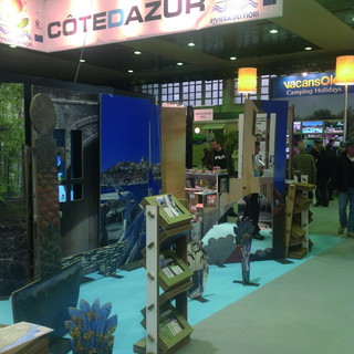 Imperia: uno stand della Provincia al Salon des Vacances di Bruxelles Imperia: uno stand della Provincia al Salon des Vacances di Bruxelles