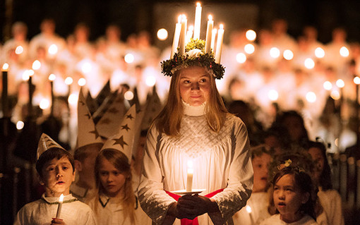 Il Coro di Santa Lucia di Stoccolma alla 'Nobel Week' di Sanremo Il Coro di Santa Lucia di Stoccolma alla 'Nobel Week' di Sanremo