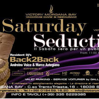 Sanremo: al Victory Morgana Bay appuntamento stasera con il Saturday Seduction