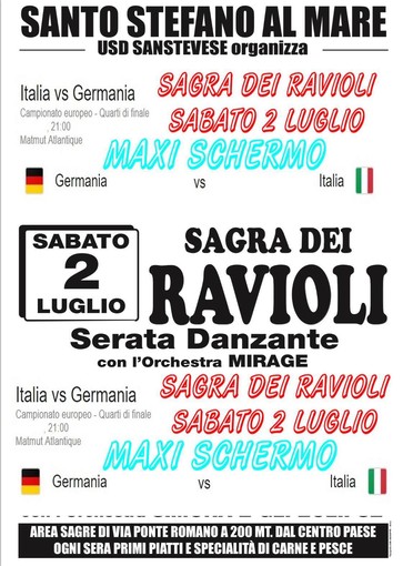 La Sanstevese allestisce maxi schermo per Italia-Germania