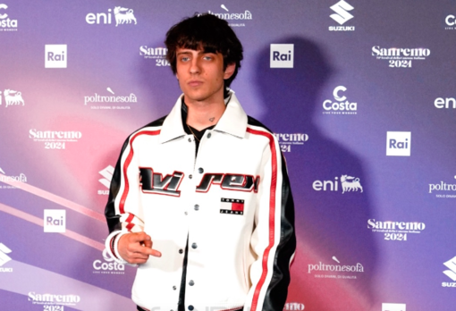 Sangiovanni in sala stampa (foto Duilio Rizzo) Sangiovanni in sala stampa (foto Duilio Rizzo)