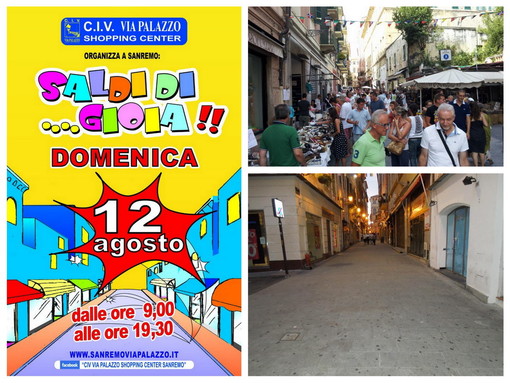 Sanremo: ieri successo per i Saldi di Gioia, il CIV Via Palazzo Shopping Center ringrazia commercianti e clienti