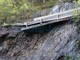 Chiusa per frana la strada Provinciale 3 tra Acquetico e Cosio di Arroscia. Attiva viabilità alternativa attraverso la SS28 (Foto)