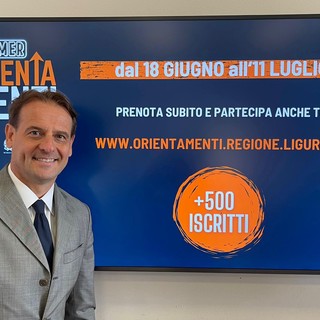 Orientamenti summer, assessore Scajola: "Al via da Imperia il tour per sostenere le famiglie post scuole medie"