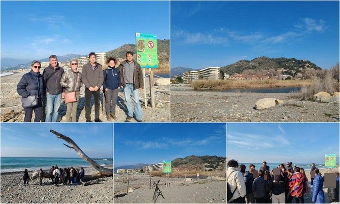 "I giardini incantati del mare": uscita didattica in spiaggia per gli studenti di Camporosso (Foto e video)