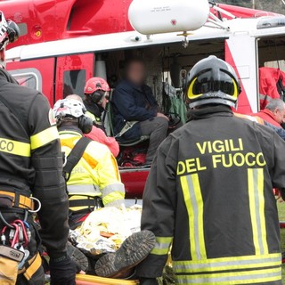 Sanremo: cade da un muro mentre controlla alcuni alberi di ulivo, 57enne portato al Santa Corona