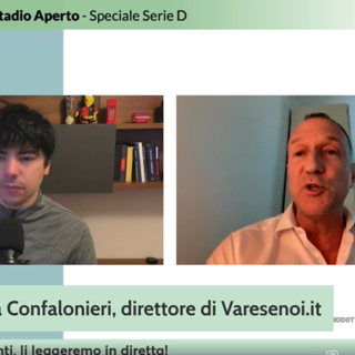 Stadio Aperto. Il futuro del Varese, novità societarie in vista per l'Albenga (Video) Stadio Aperto. Il futuro del Varese, novità societarie in vista per l'Albenga (Video)