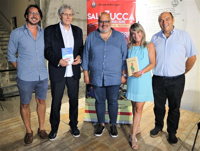 Riva Ligure: grandi applausi ieri sera a 'Sale in Zucca' per Marco Corradi e Fulvia Natta (Fotogallery)