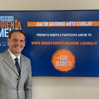 Regione Liguria, torna Orientamenti Summer: "Per andare incontro a ragazzi e genitori"