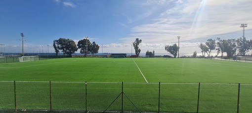 Il nuovo campo da calcio di Pian di Poma Il nuovo campo da calcio di Pian di Poma