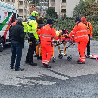 Taggia: ragazzo cade in moto in Regione Tubi. Intervento dell'elicottero Grifo Taggia: ragazzo cade in moto in Regione Tubi. Intervento dell'elicottero Grifo